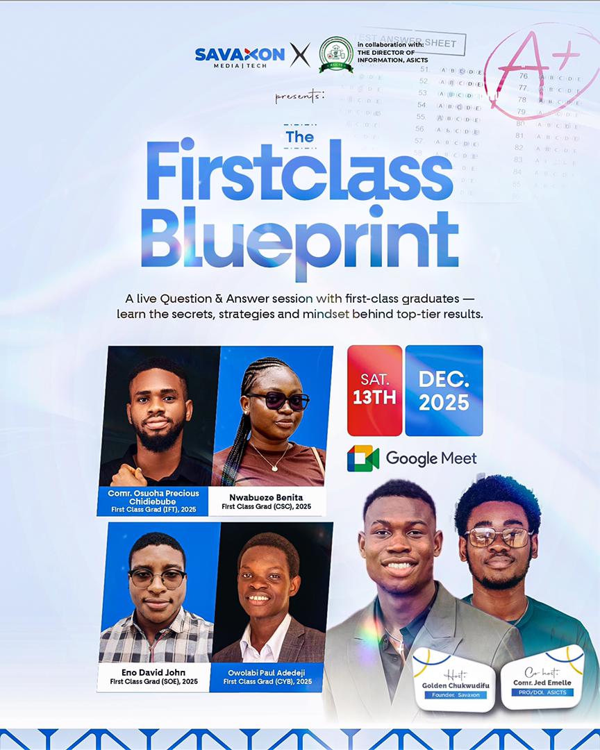 THE FIRSTCLASS BLUEPRINT 2025